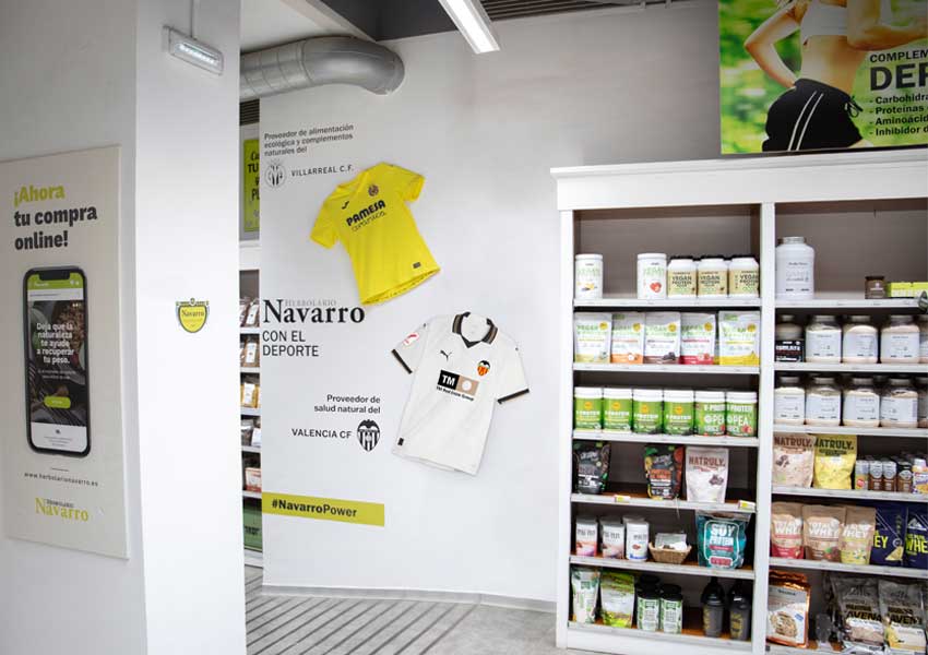 Herbolario Navarro impulsará la alimentación saludable entre los clubes de fútbol